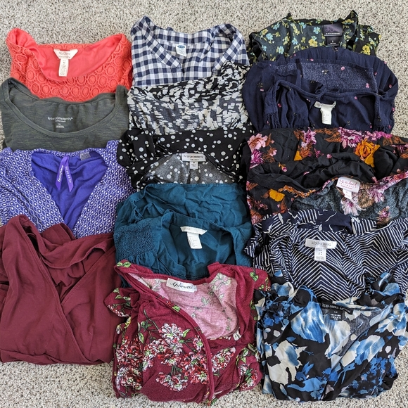 Old Navy, H&M, Motherhood Maternity, Seraphine Dress Bundle / Lot L/XL - Picture 1 of 12